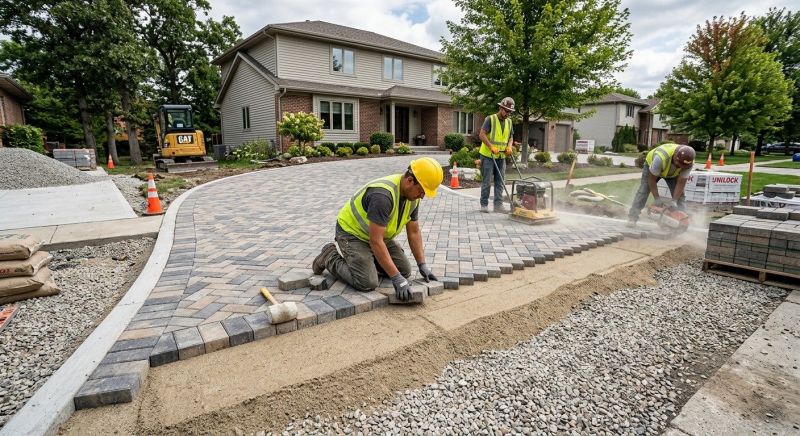 Paver Driveway Installation in Fort Collins, CO